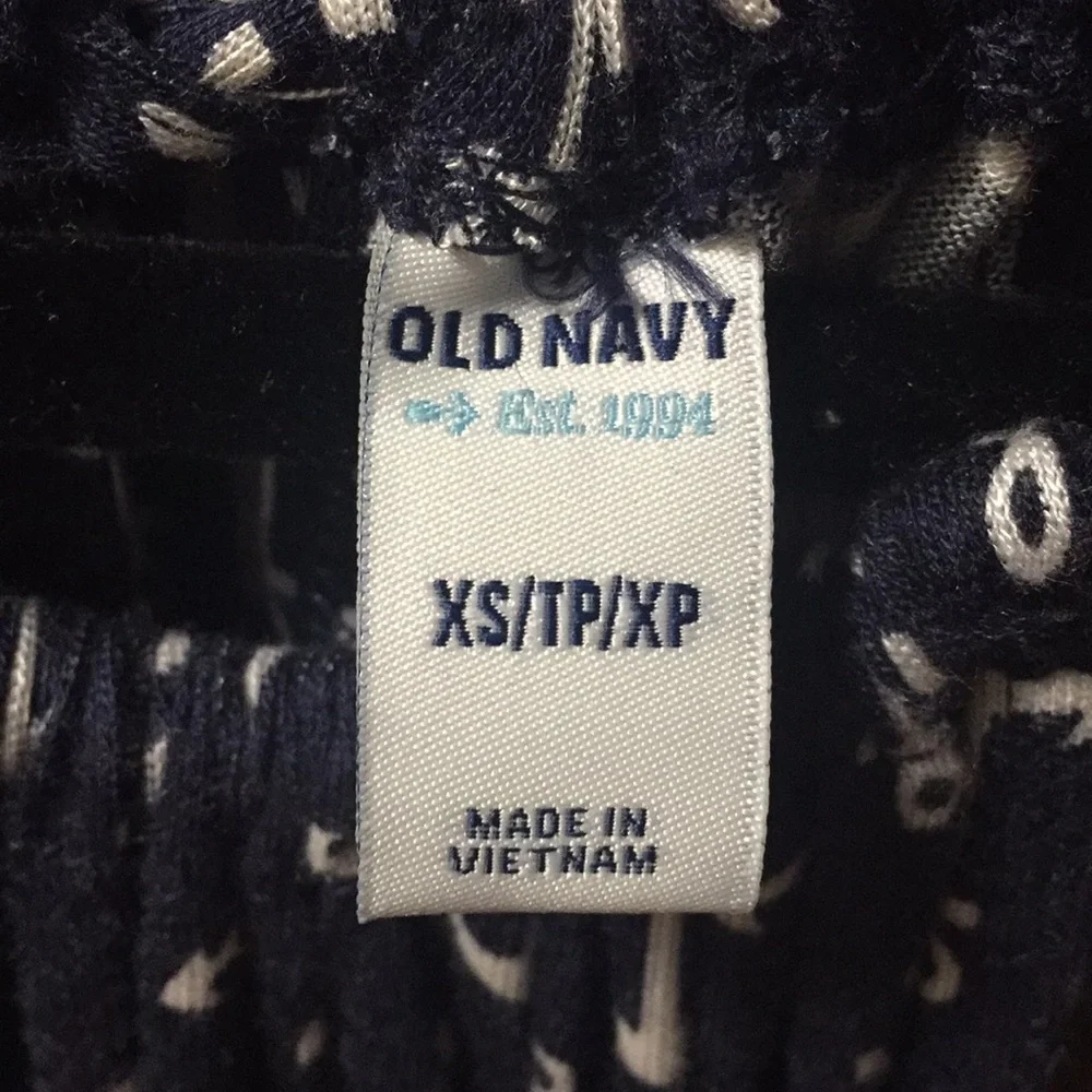 Old Navy Navy Blue Anchor Print Dress - Picture 5 of 6